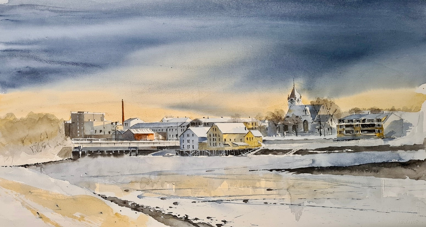 Vinter i Levangersundet