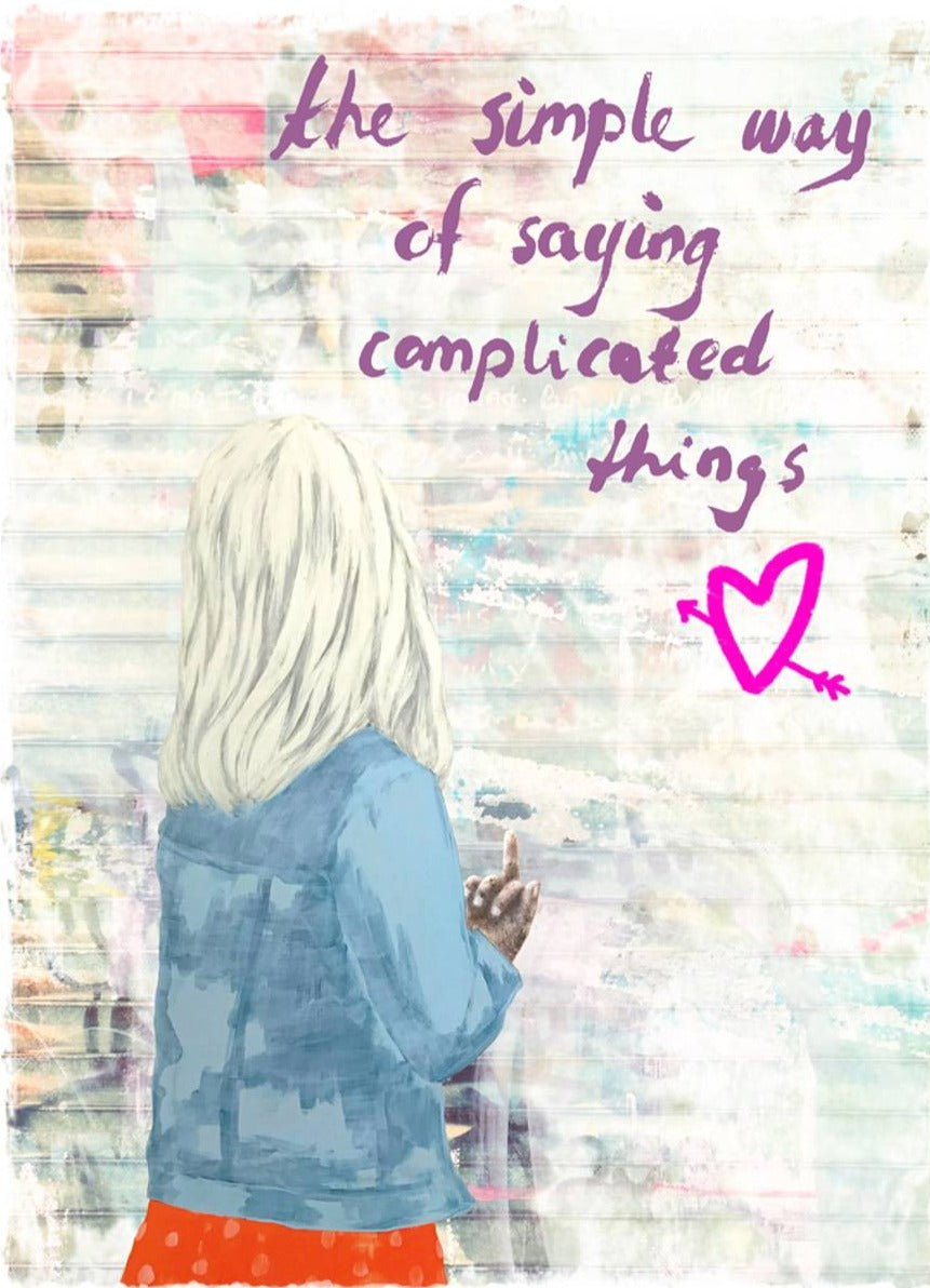 The Simpel way ofsaying complicating things