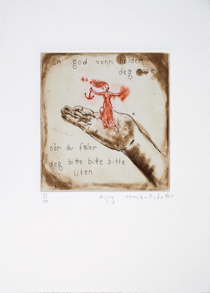 En god venn holder deg oppe når du føler deg bitte bitte bitte liten