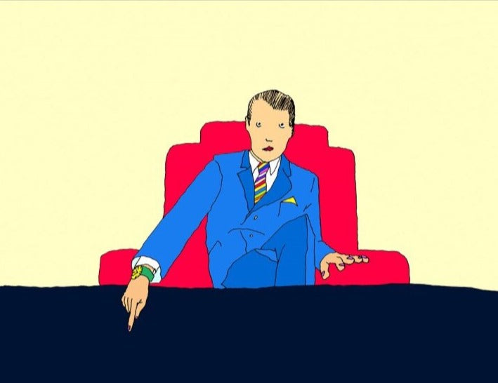The Boss - Håndkolorert