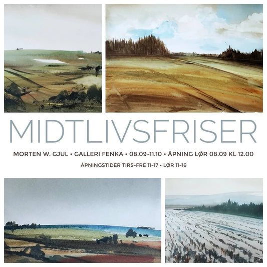 Morten W Gjul Midtlivsfriser | Galleri Fenka