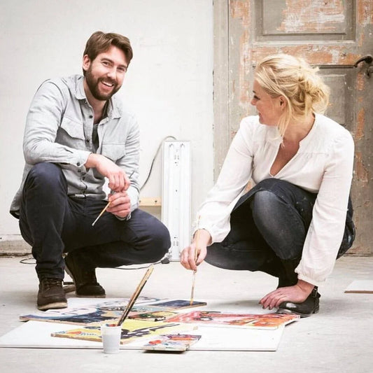 Bjørg Thorhallsdottir og Thomas Nesland Olsen duo | Galleri Fenka