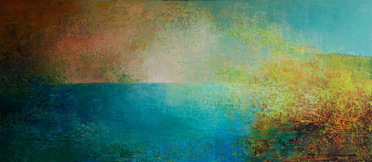 Gryende dag - Oljemaleri