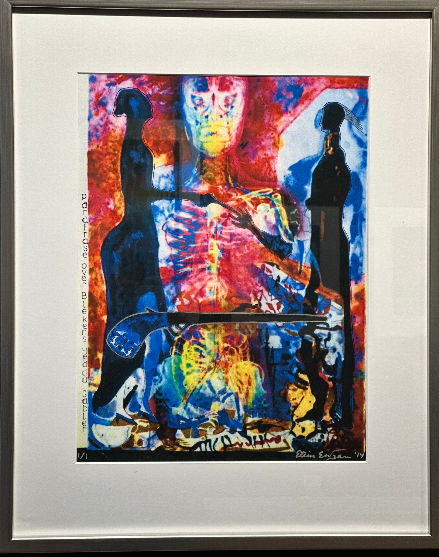 Parafrase over Blekens Hedda Gabler med ramme