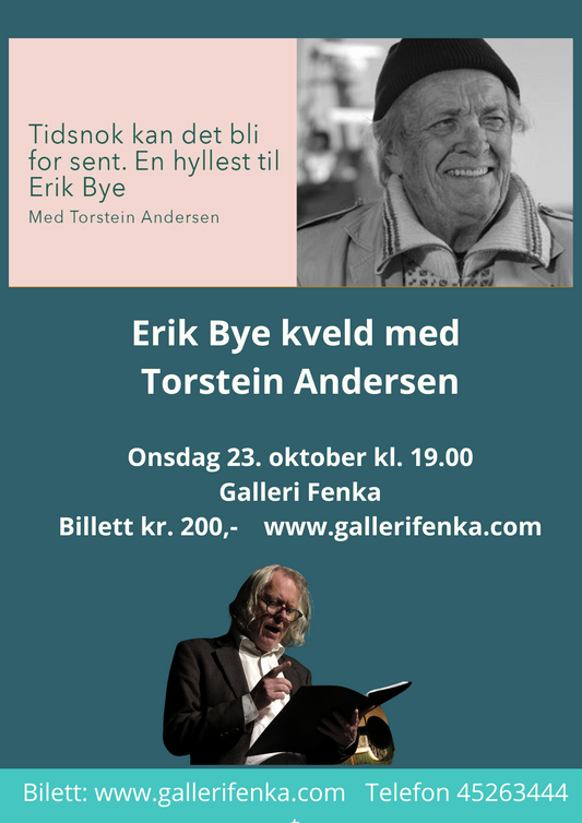 Erik Bye kveld med Torstein Andersen