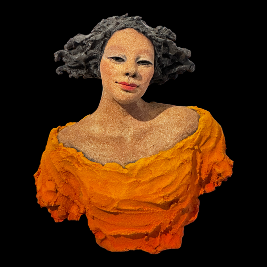 I fyr og flamme veggdame