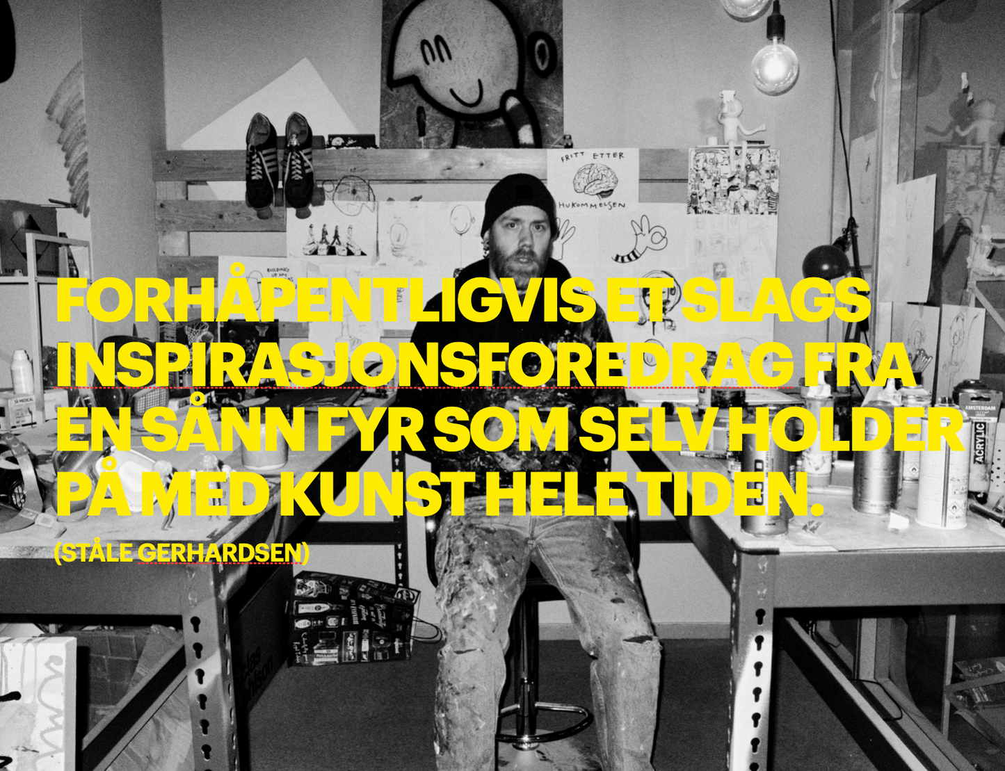 Foredrag med Ståle Gerhardsen