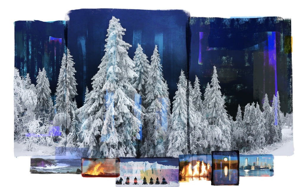 Aurora ( Winter spruce ) av Per Fronth