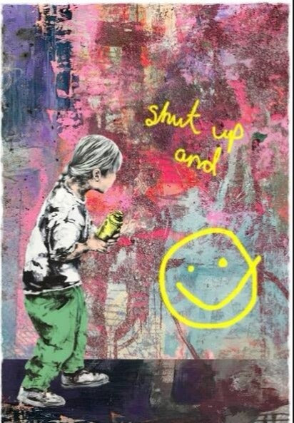 Shut up and smile av Marsdal